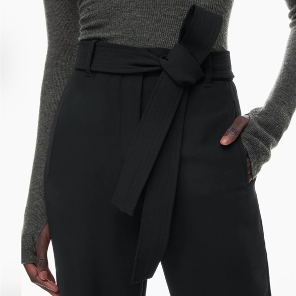 Aritzia Wilfred Tie Front Pant (Regular length) - Picture 3 of 6